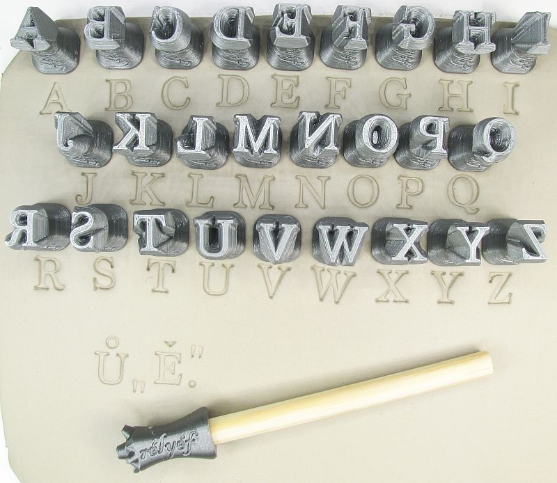 Stempel-Set Buchstaben