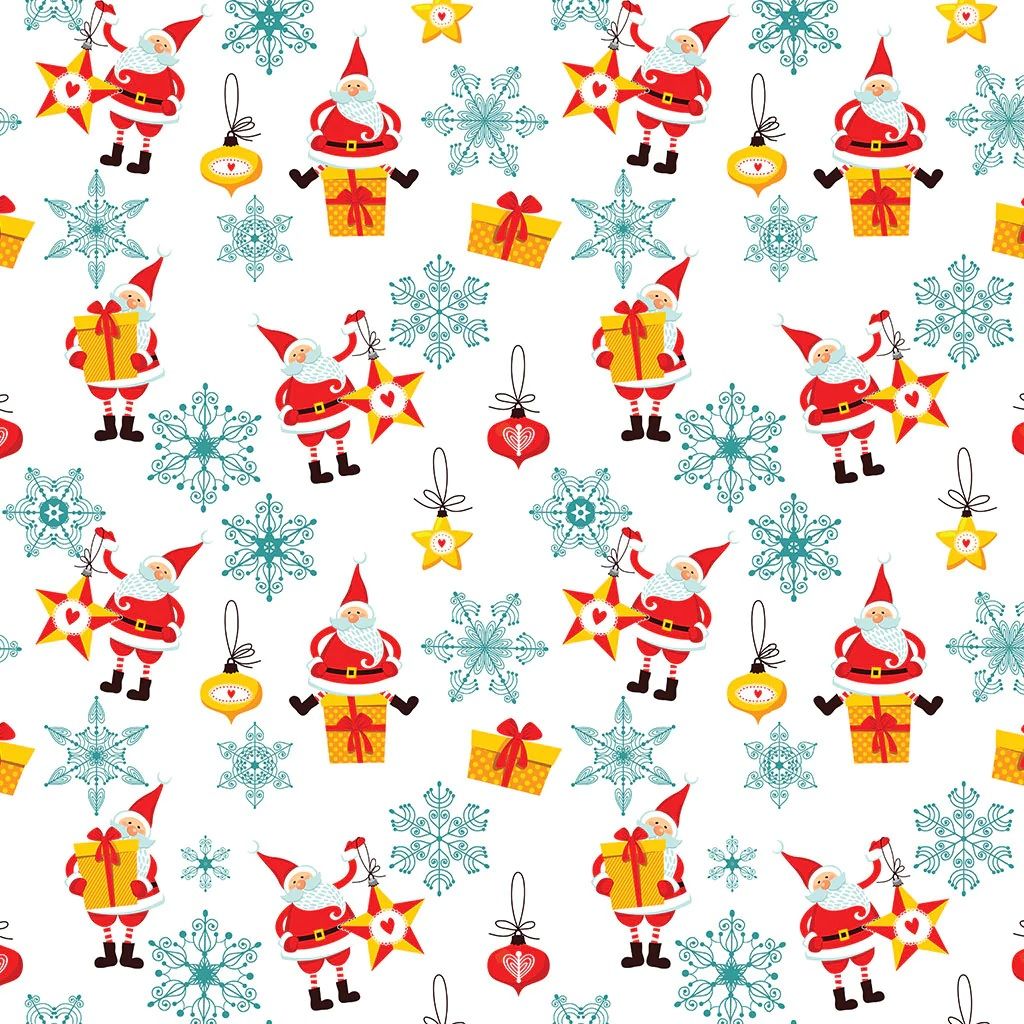 Weihnachtsmann bunt