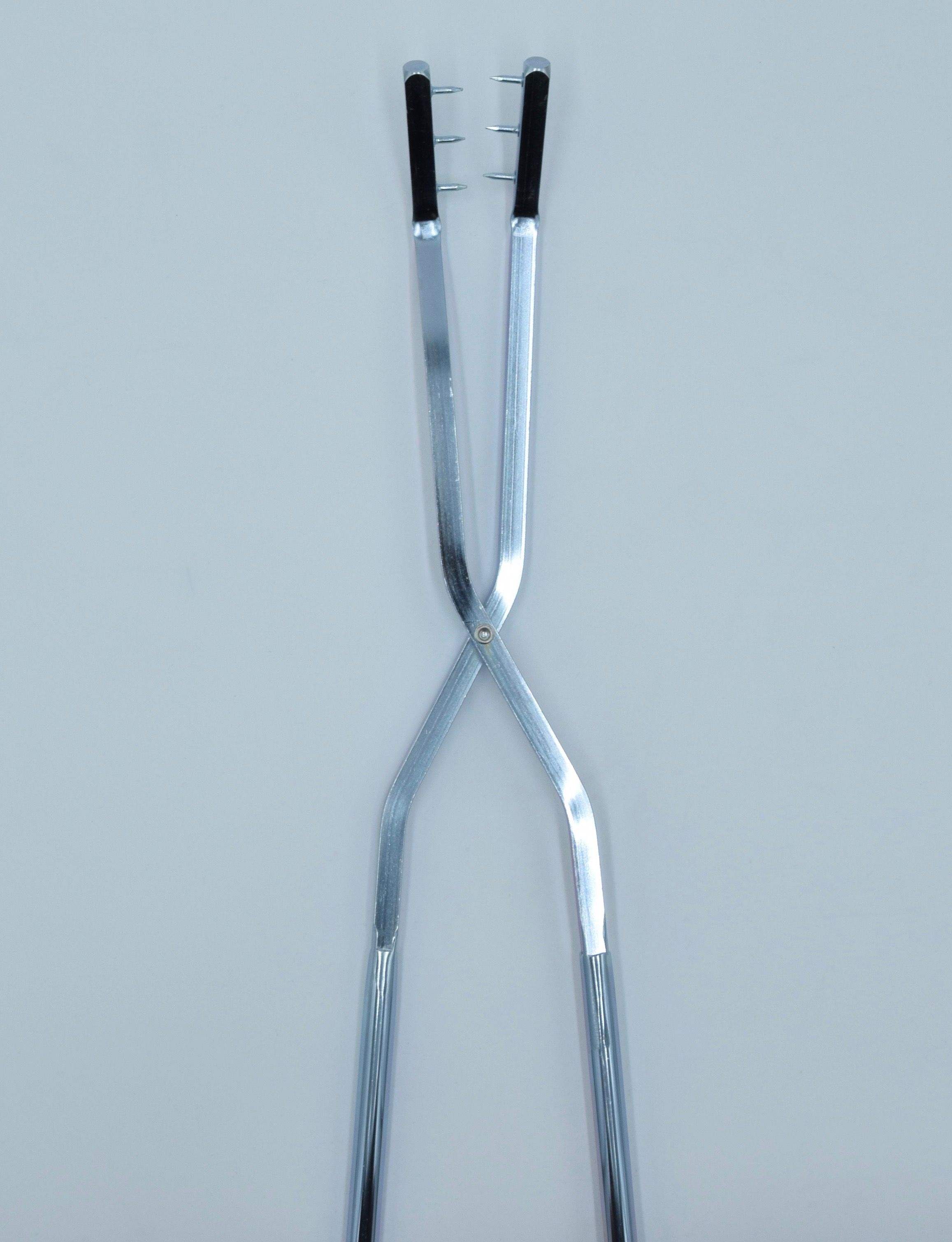 Raku-Zange mit Zähnen (Alu) 78 cm