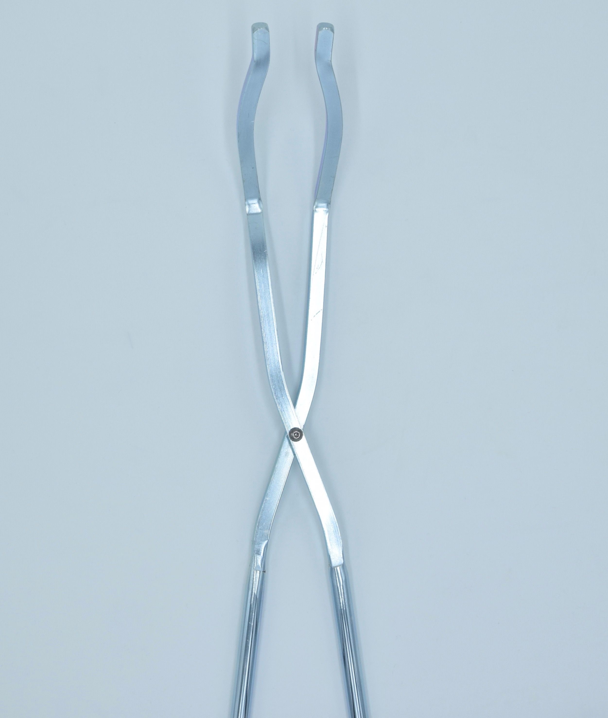 Raku-Zange groß o. Zähne (Alu) 100 cm