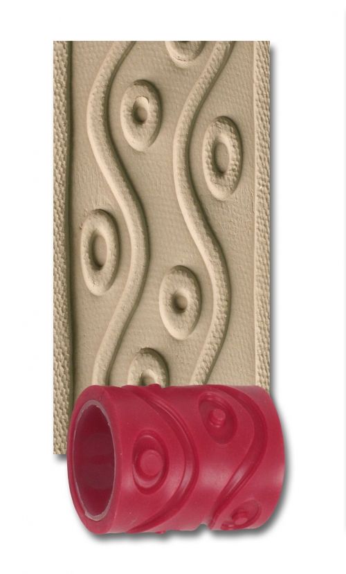 Reliefaufsatz 60 mm, wellenförmig