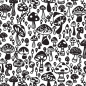 Preview: Mushrooms Decal