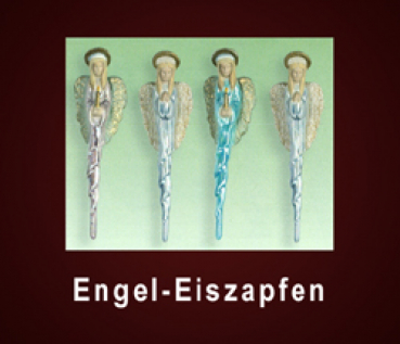 S2329 Engel Eiszapfen, 12,7 cm