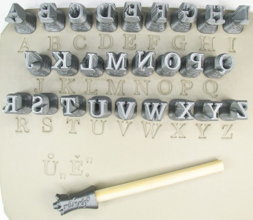 KW260h Stempel-Set Buchstaben