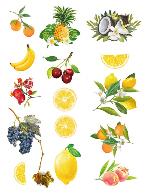 Fruits Decal