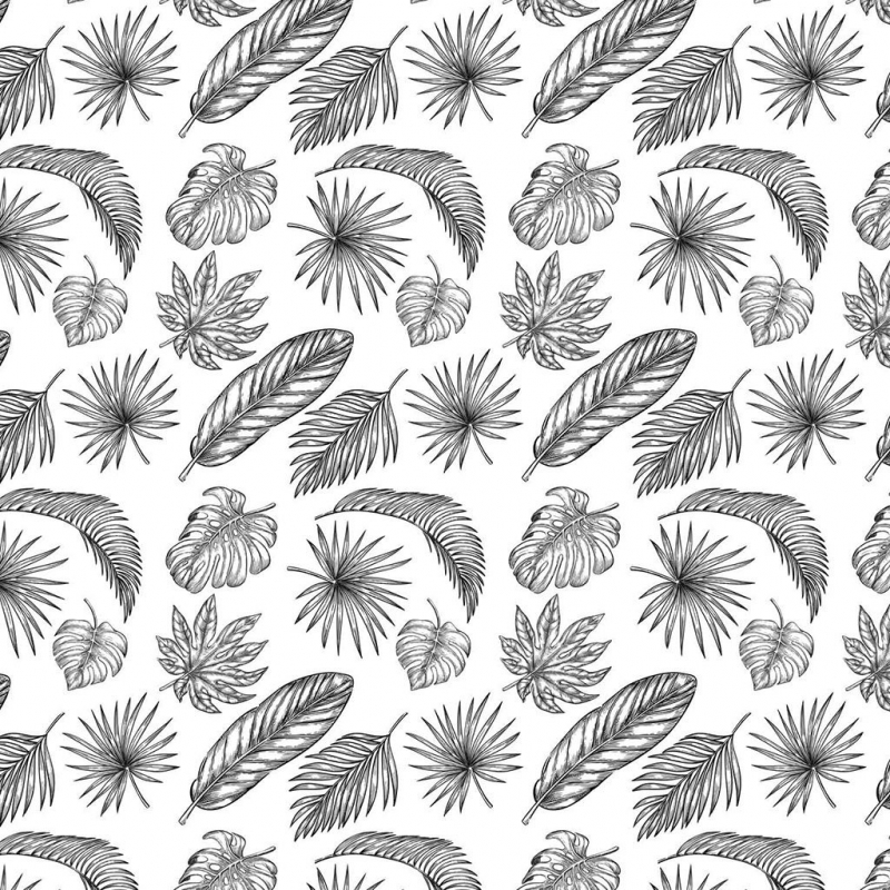 Leaf Tropical Palm Decal