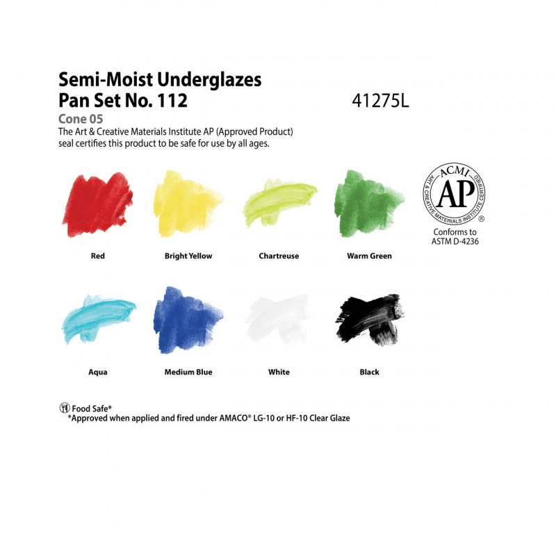 UG112 Underglaze Set #112