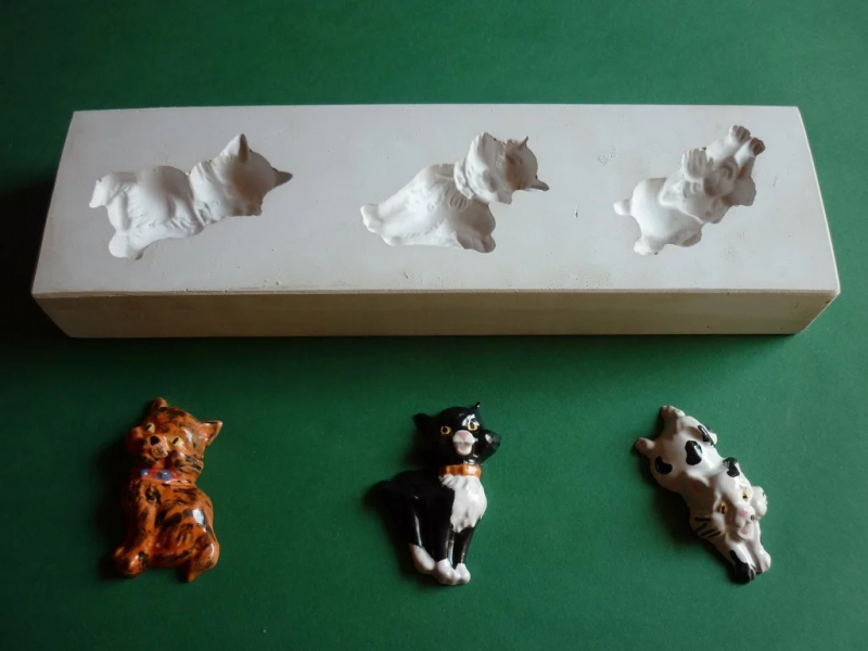 SOKAT - Cats Sprig Mold