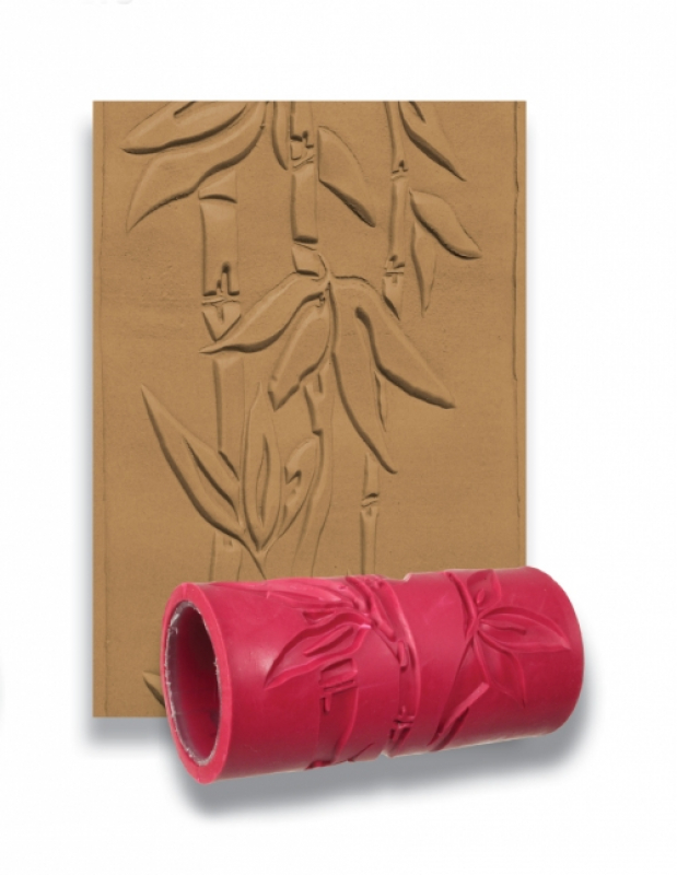 KW243 Textured roller sleeve, "Bamboo", 100 m